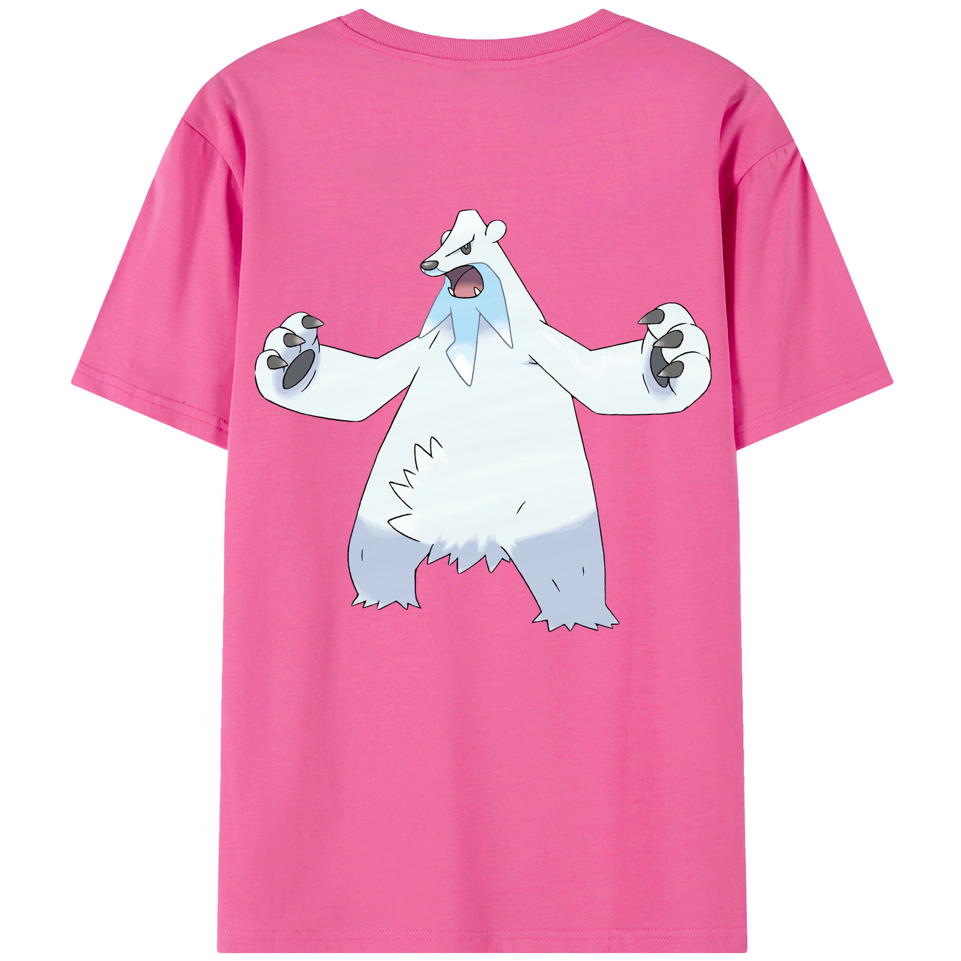 （画像用） ポケットモンスター Pokémon レディース半袖Tシャツ(バックプリント)